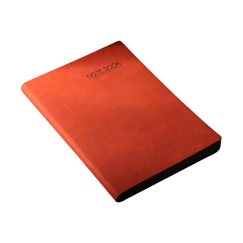 Students Notebook 220 Pages Thick Paper for Writing Doodling Drawing Note Taking: Red Orange