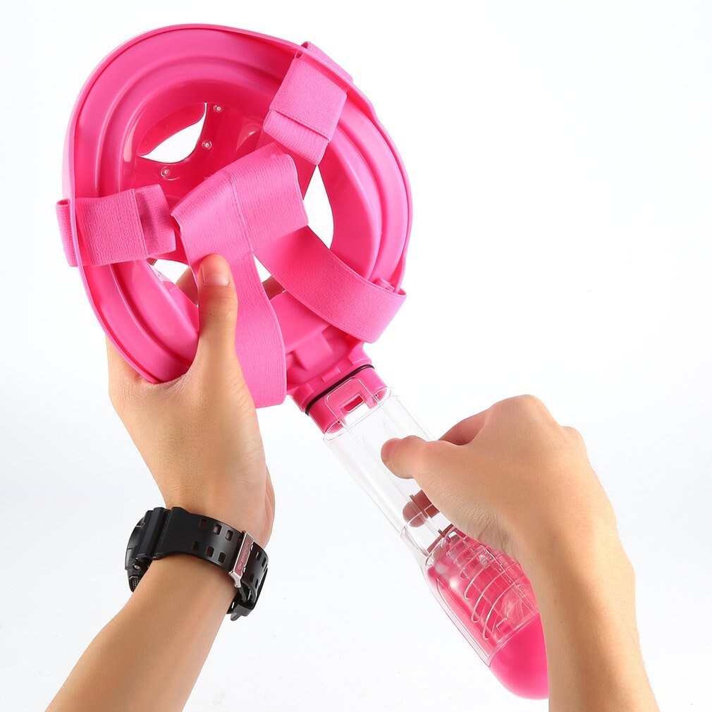 Tsai anti-condens volledig gezichtsmasker zwemmen duiken watersport onderwater duiken snorkelen volledig droge duikbril masker voor kinderen