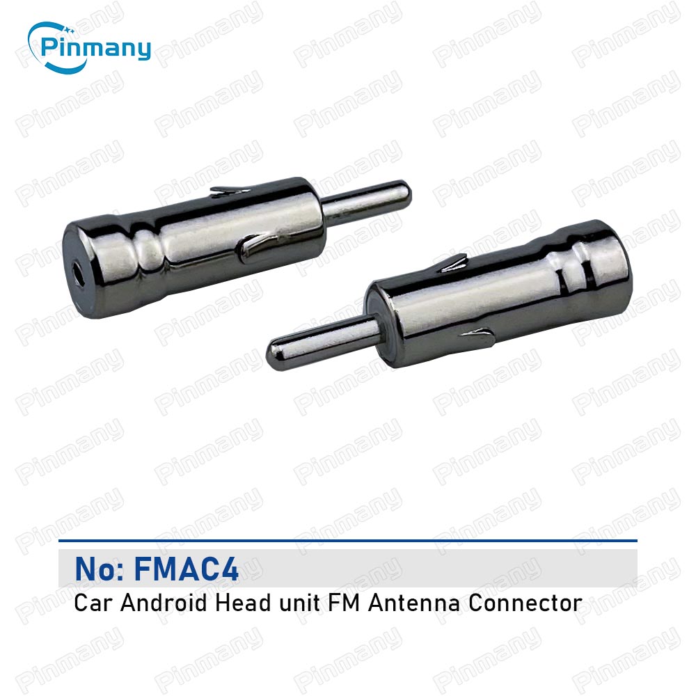 Car Stereo Audio Antenna Adapter Vehicle FM AM Radio Aerial Extension Android head unit elbow Antenna Male To Female Plug Cable: Red