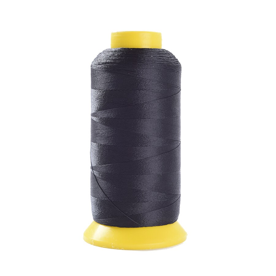 Alileader Goedkope Draad Voor Maken Pruiken Naaien Weven Threads 1500M Lengte Nylon Haar Weven Draad Voor Pruik Maken Gereedschap zwart: black