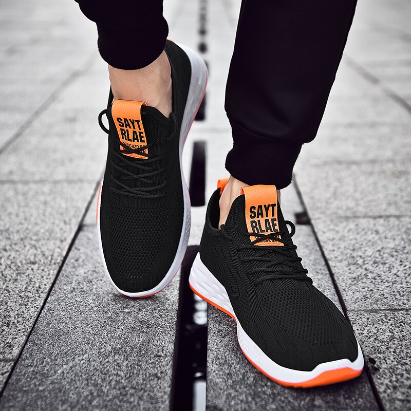 Spring Tennis Shoes for Men Comfortable Gym Sports Shoes Outdoor Stability Athletic Fitness Socks Sneakers Tenis Masculino