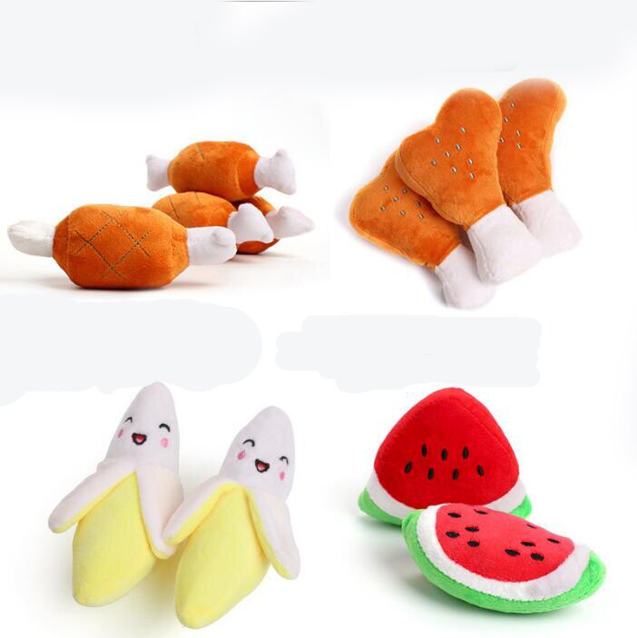 4pc Lustige Mini Plüsch quetschen Spielzeug Orange Huhn beine Karotte Klang Spielzeug Obst Lebensmittel für freundlicher erwachsene Anti betonen spielzeug Werkzeug YJN