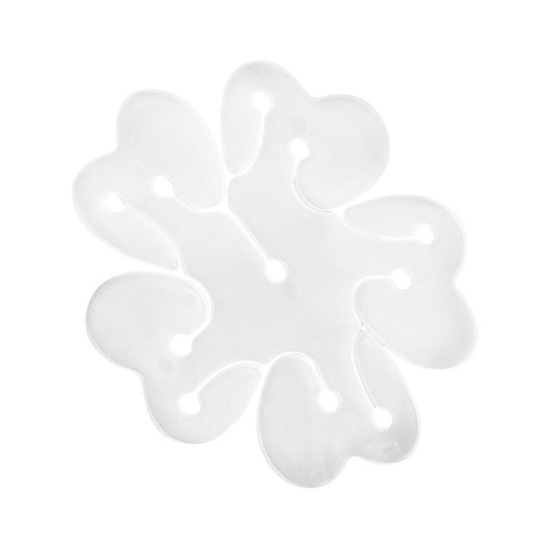 Plastic Balloon Clips Foam Glue Dot Sheet Flower Shape Clip Balloon Stand Clips Accessories Party Wedding Decoration: Default Title