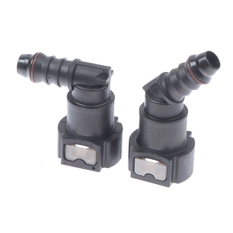 Auto Car Fuel Line Hose Coupler Quick Release Connect Connector 11.8 ID8