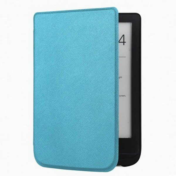 Slim magnetyczne inteligentne etui do Pocketbook 627 616 632 633 dotykowy Lux 4 dotykowy HD 3/podstawowe Lux 2 pokrywa: 616 szw blue