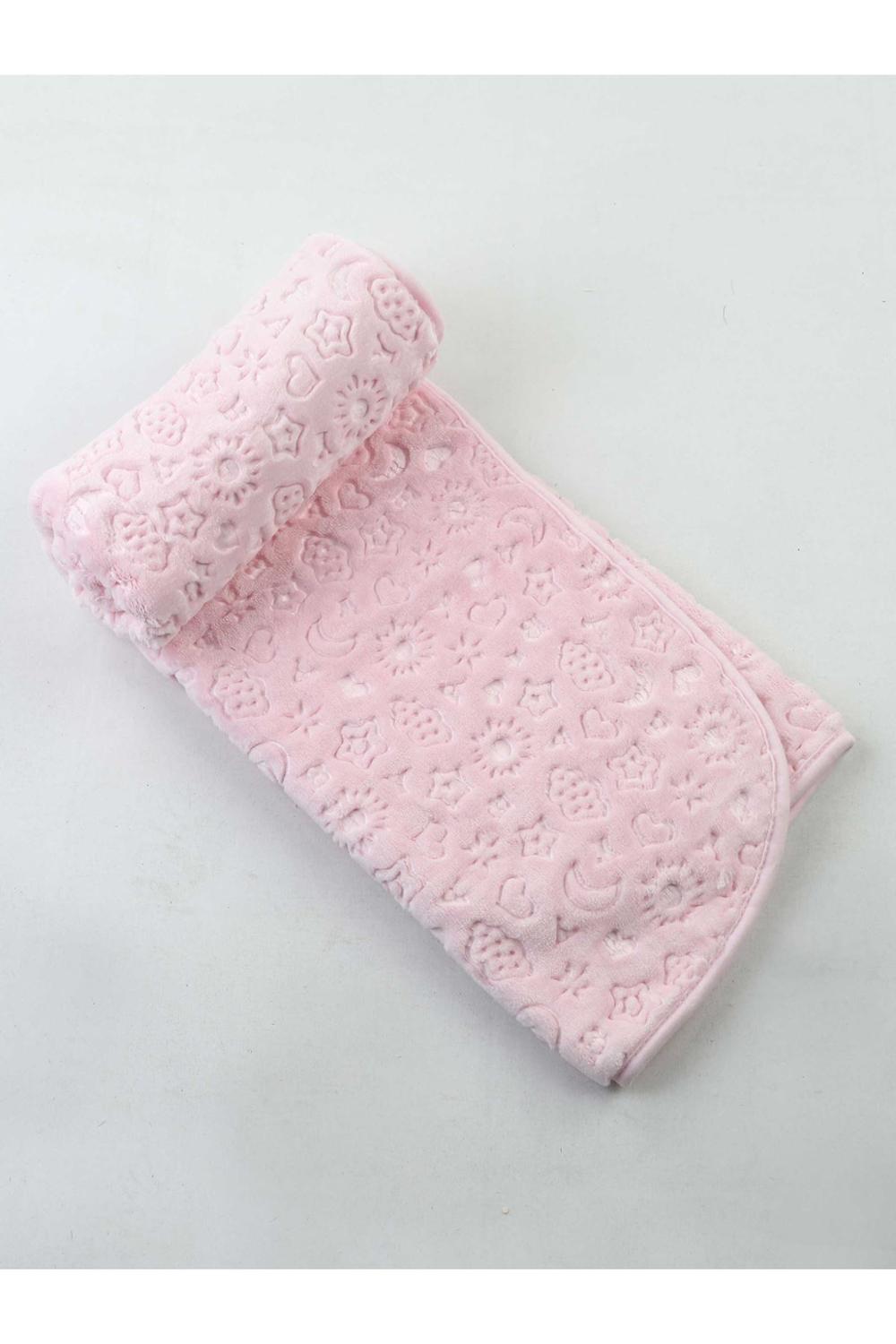 Baby Meisje Jongen Oppervlak Warm Beschermd Zachte Deken Baby Wrap Deken Katoen 120X100Cm Opluchting Mooie Pluche Warm comfortabele: Pink A