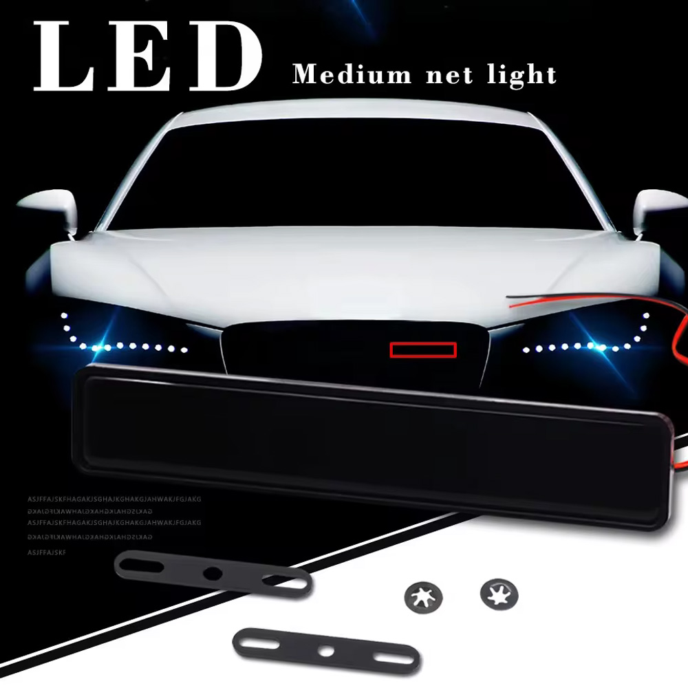 LED-kühlergrill-Emblem-beleuchtung für chevrolet camaro, weiße Styling-leuchte für Höhle kühlergrill