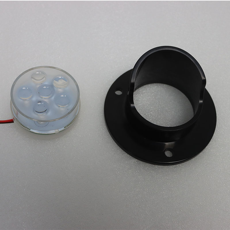 DC12V 50MM factory price amber LED pixel cluster for arrow boards traffic light parts