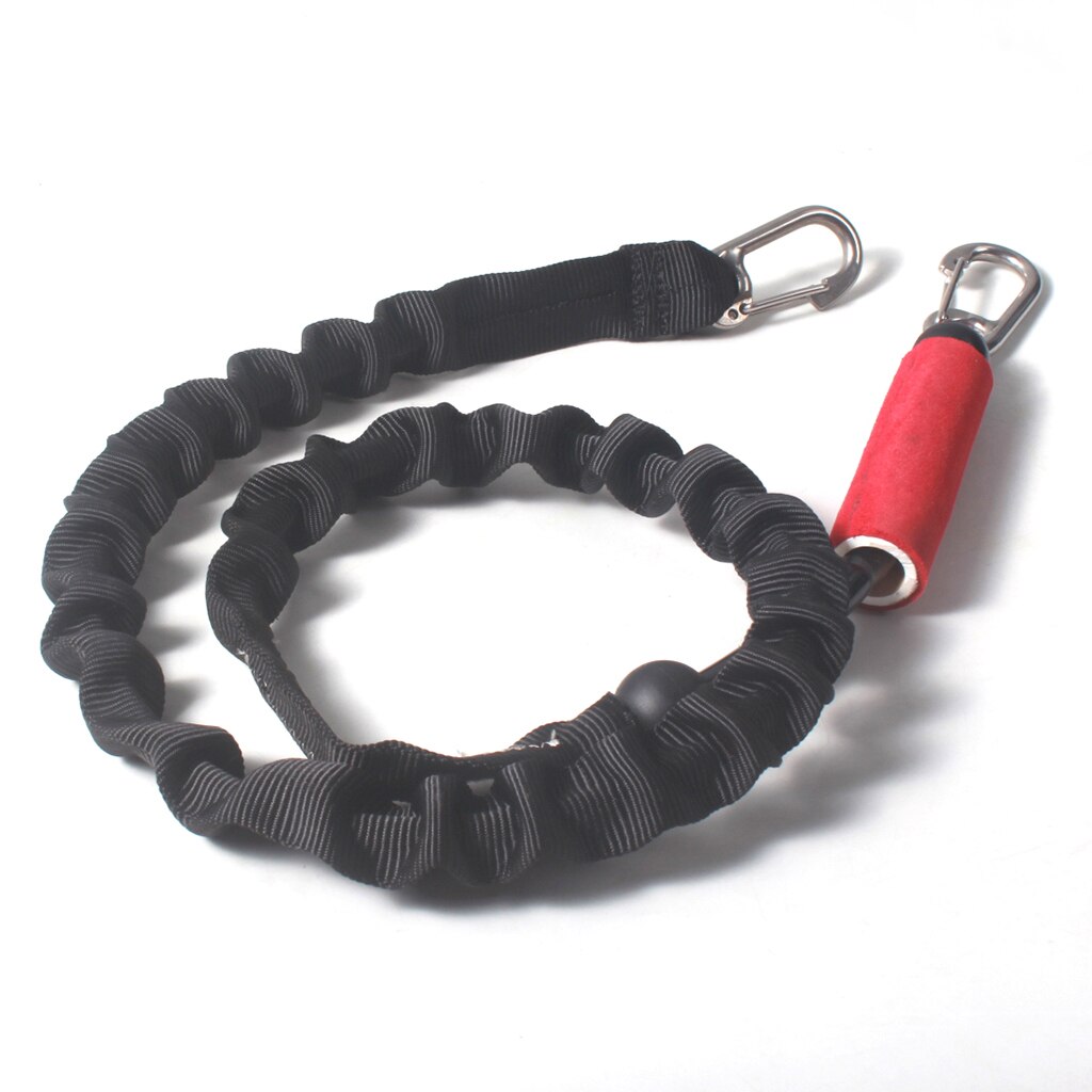 Heavy Duty Kitesurfing Kiteboarding Slider Release Kite Leash Attached with Clip Carabiner Hooks (100cm/40 inches)