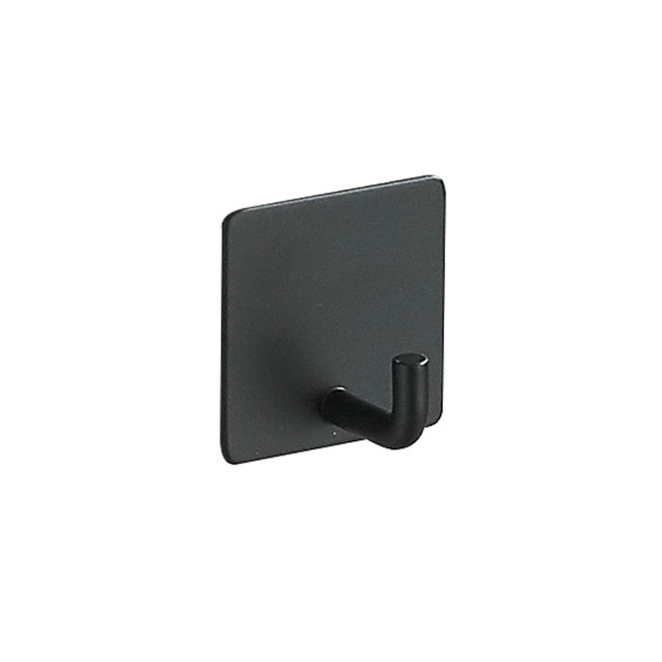 ZOTOBON Black Robe Hook Wall Hook Towel Hook for Bathroom Stainless Steel Coat Hook Rustproof Hook Hanger for Kitchen Hardware