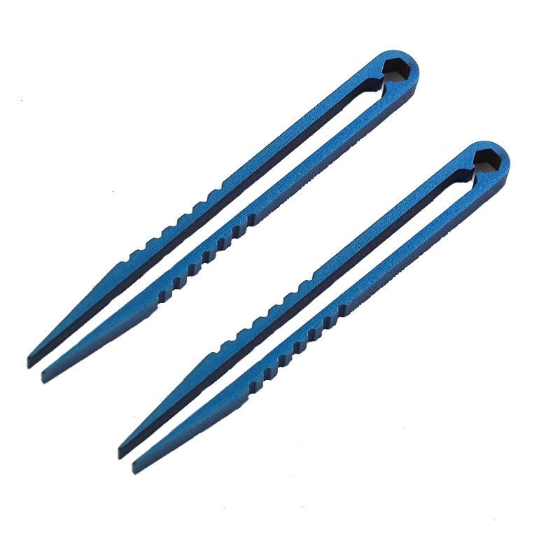 Pinzas M6CF para acampar, herramienta de aleación de titanio, para viajes al aire libre, Camping y senderismo