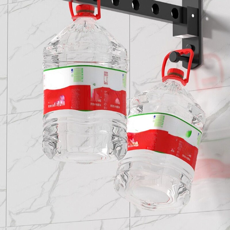 Colgador de ropa plegable, Perchero de secado montado en la pared, perchero móvil para balcón, armario, organización del ahorro de espacio para el hogar