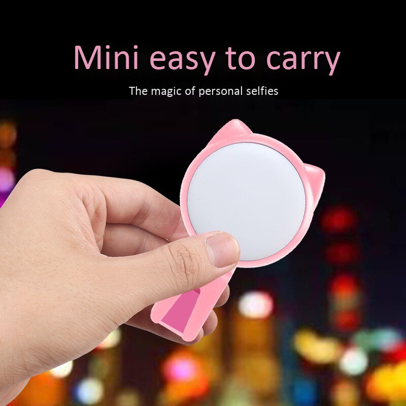 Téléphone portable Selfie remplir la lumière équipement en direct LED Rechargeable beauté lumière photographie remplir la lumière pour iPhone 12