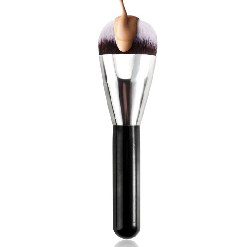 HMQ-brocha Kabuki de contorno , la mejor brocha para base de maquillaje, brochas de maquillaje rápidas, herramientas esenciales de belleza: 1pcs