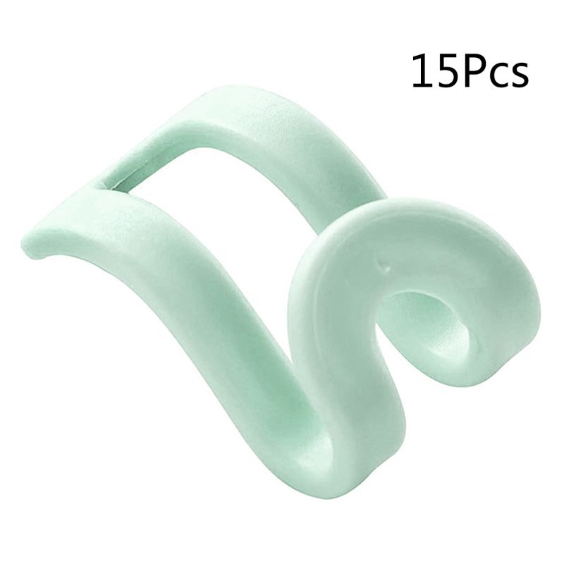 Flocking Rack 15Pcs Flocking Mini Magic Hanging Hooks for Clothe... – Vicedeal