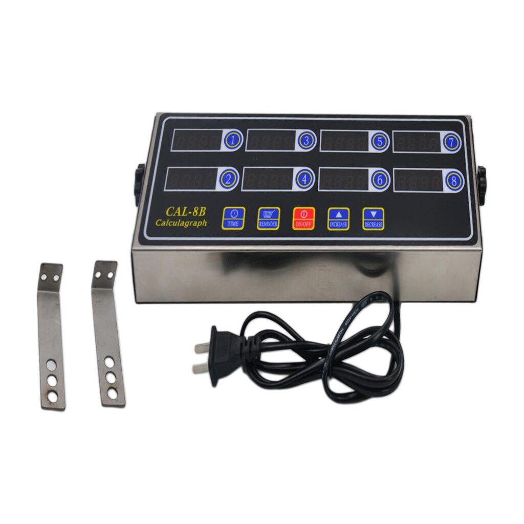8 Channels Digital Timer Reminder Calculagraph Kitchen Cooking Timer