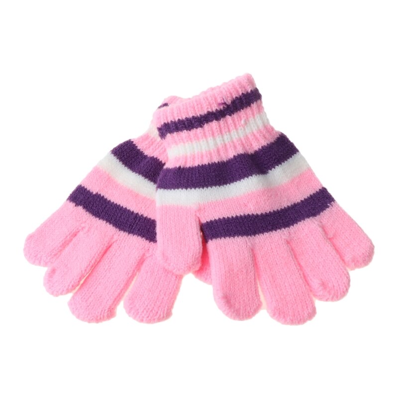 Kinderen Meisjes Jongens Kids Magic Stretchy Wanten Gebreide Handschoenen Winter Warmer T8ND