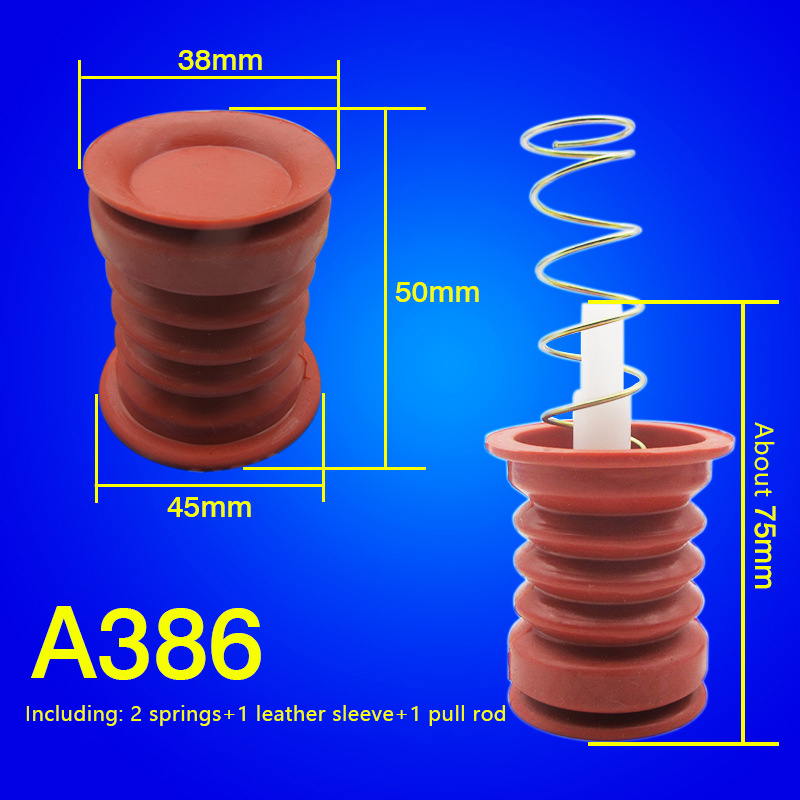Universal Washing Machine Water Drain Valve Plug Water Sealing Rubber Pad Drain Valve Spring Fittings