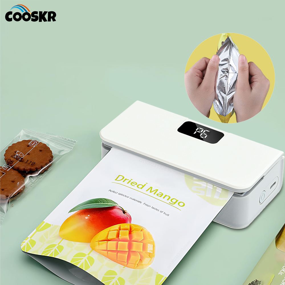 Mini Verwarming Zak Sealer Opslag Verpakking Voedsel Zak Sluitmachine Handheld Plastic Clip Zak Sealer Snack Verpakking Heat Sealer