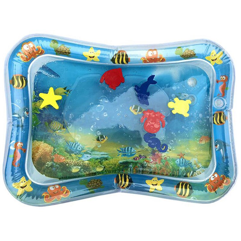 Inflatable Baby Water Mat Fun Activity Play Center For Children And Infants R8W7 Inflatable Portable Bathtubs