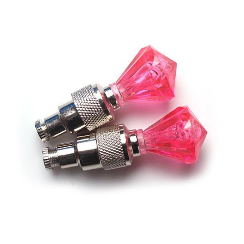 1 Pc Fiets Licht Mountainbike Fiets Verlichting Leds Ventieldopjes Wiel Spaken Led Licht