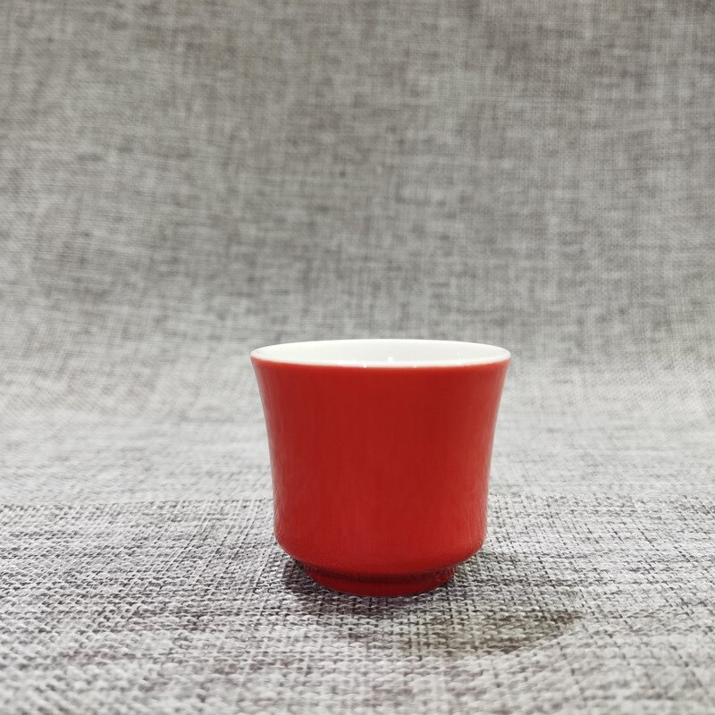 Ceramic wine pot, red pot, wine distributor, pouring pot, wine pot with handle, 250ml: 4 pieces