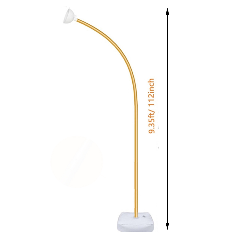 Kit d'arche à ballons 2.8m et 1.9m, demi-arc à ballons à flexion libre, support avec base, arc à ballons, mariage, fête d'anniversaire, décor de toile de fond: Fluorescence Jaune