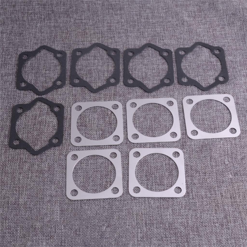 Letaosk 5 sett 47mm sylinderhodebunn motorpakningssett for 2 takts 80cc motorisert sykkel