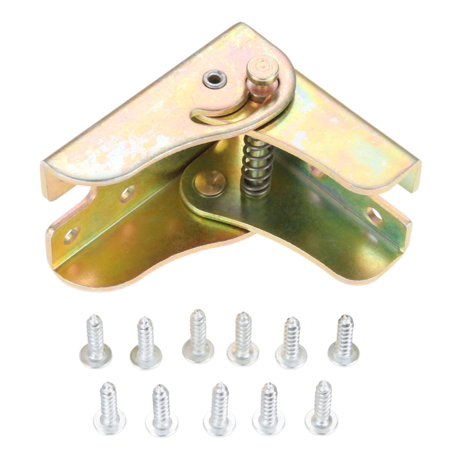 1/2/4pcs 90 Degrees Iron Folding Table Chair Hinges 39*61*67mm Folding Hinges Furniture Leg Brackets Hardware Accessories