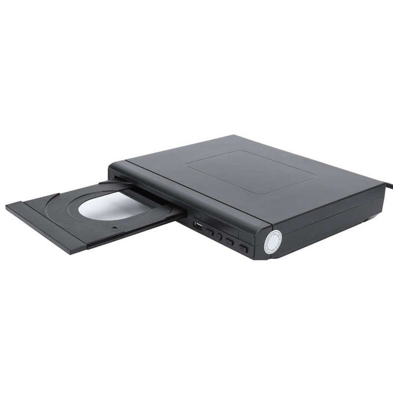 Household DVD Player Home Audio and Video Equipment USB Interface Black 100-240V US