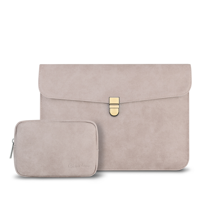 Funda de cuero suave de PU para Macbook Air Pro 11 12 13,3 14 15 pulgadas Bolsa para ordenador portátil funda para Tablet para Xiaomi DELL