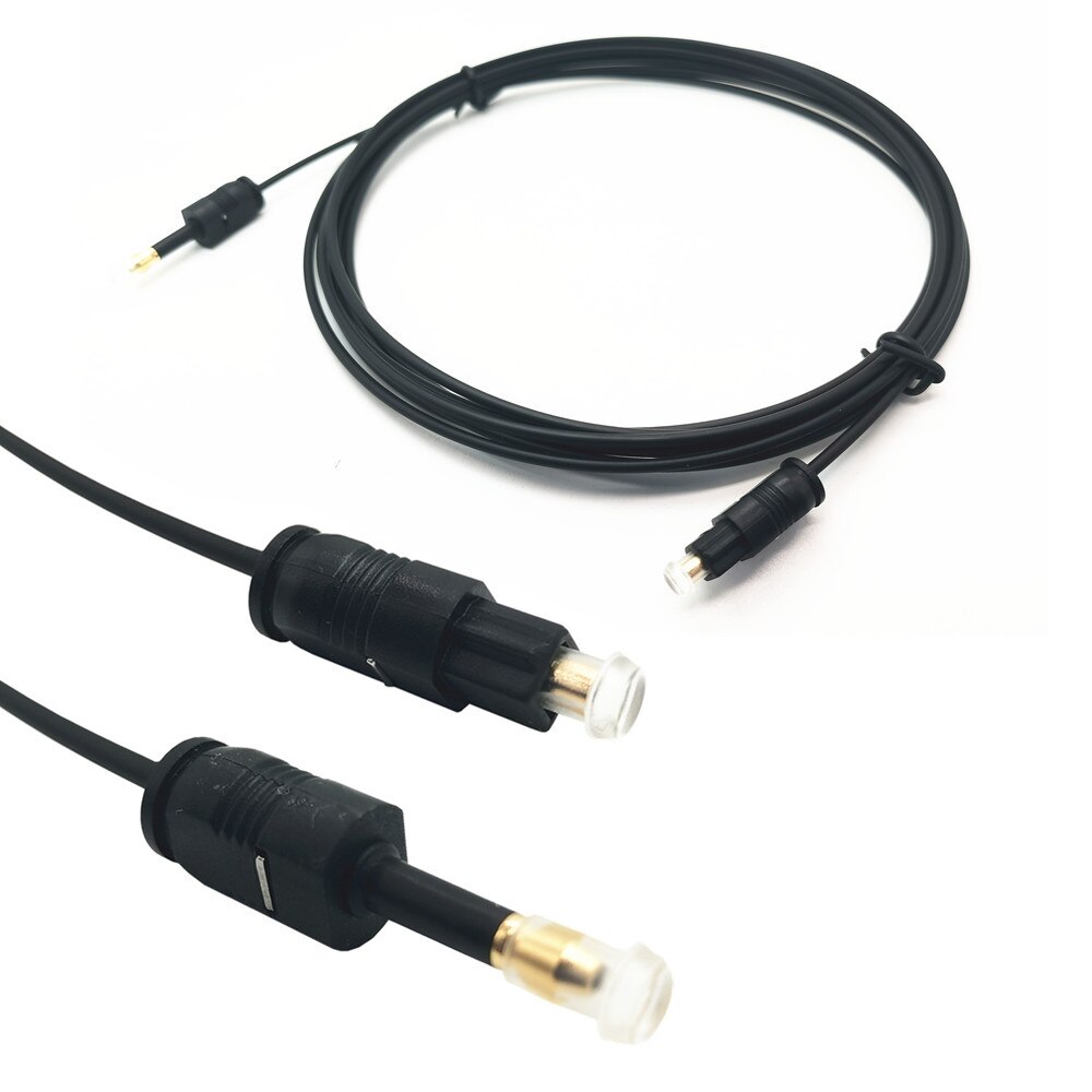 Digitale Geluid Toslink Naar Mini Toslink Kabel 3.5Mm Spdif Optische Kabel 3.5 Optische Audio Kabel Adapter Voor Macbook