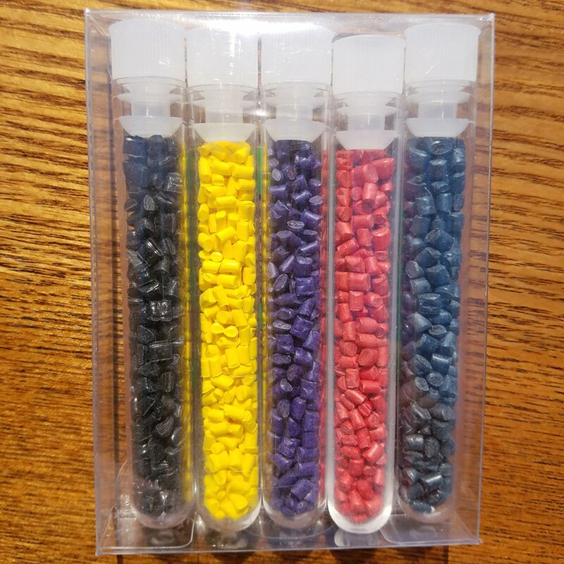 15g kleur pigmenten voor Plastimake Vorm Shifter Ding PCL Polymorph Vormbaar Plastic voor Prototype hobbyist Gebruik