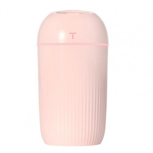 Diffuser Compact Ultrasonic Quiet Moisturizing Diffuser 420ml Air Humidifier Quiet for Home: Pink