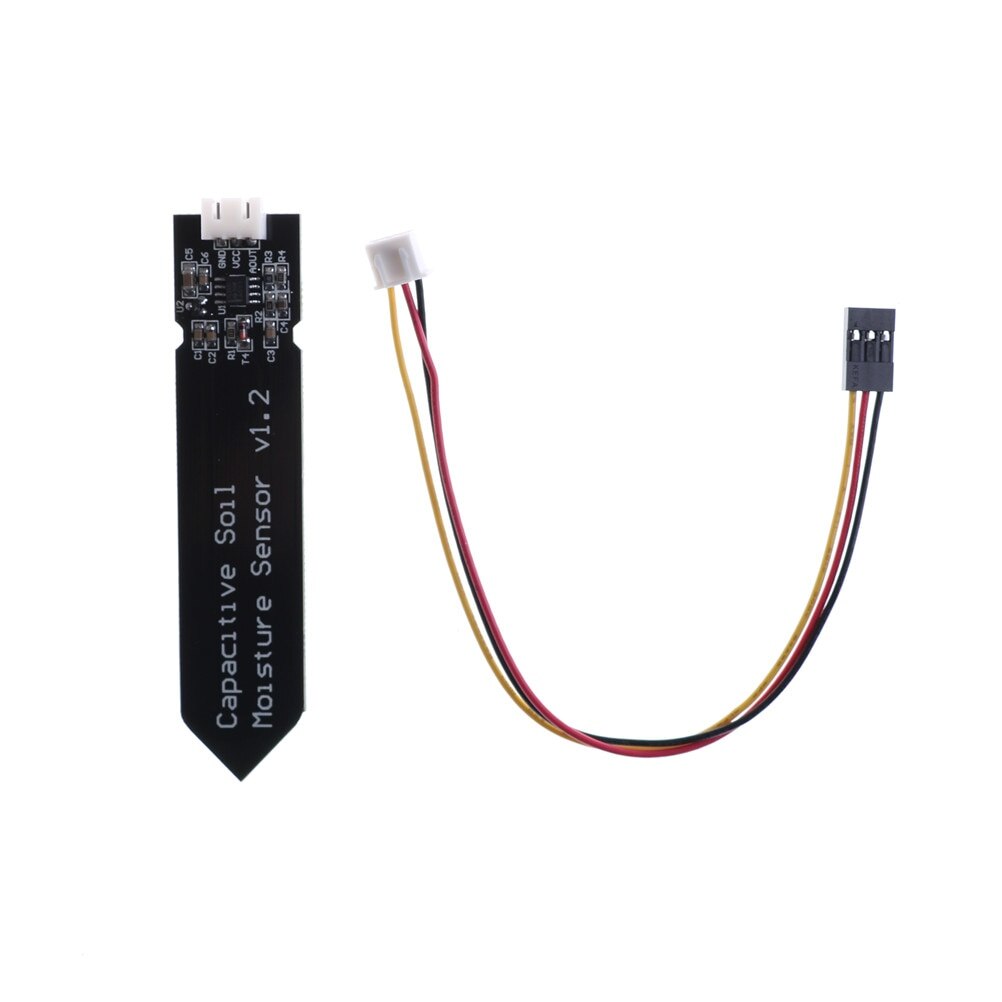 Capacitivo Sensore di Umidità Del Terreno Modulo di Non facile Corrodere Largo di Tensione Filo Resistente Alla Corrosione W/Gravità per Arduino 3.3 ~ 5.5 v