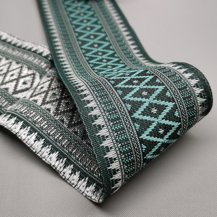 Geweven Lint Jacquard 50Mm Breedte Cord Diy Riem 7 Meter Hond Riem Singels Diy Lint Koord Trim