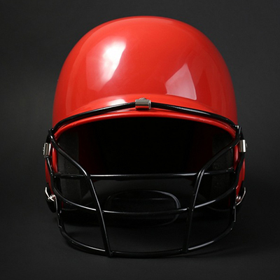 3 farben Baseball Hütte Erwachsene Baseball Kappen Helm Headguard Mit EVA Weiche Futter ändern 16 +: rot