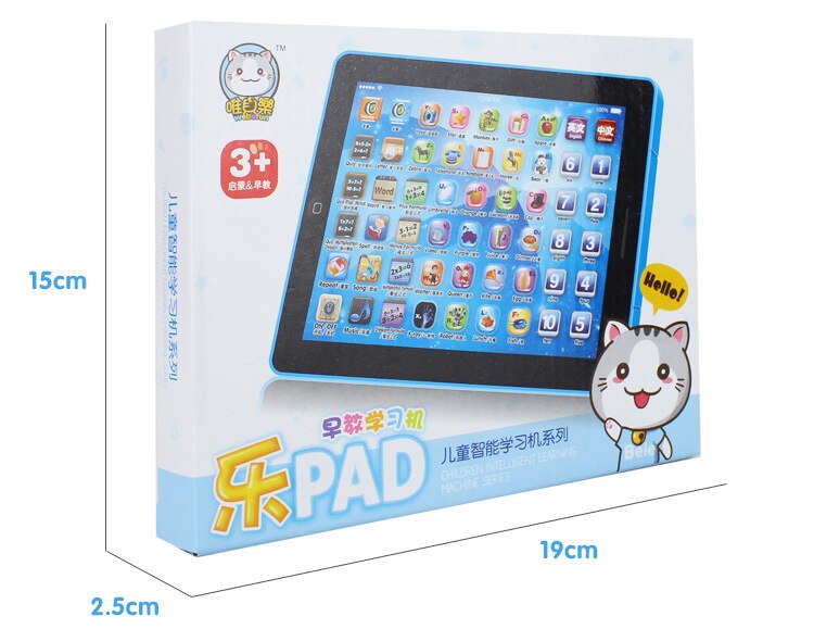 Kind Kids Computer Tablet Chinese Engels Leren Studie Machine Speelgoed Onderwijs Baby Kinderen Speelgoed Cadeau Voor Kinderen Grappige Oyuncak