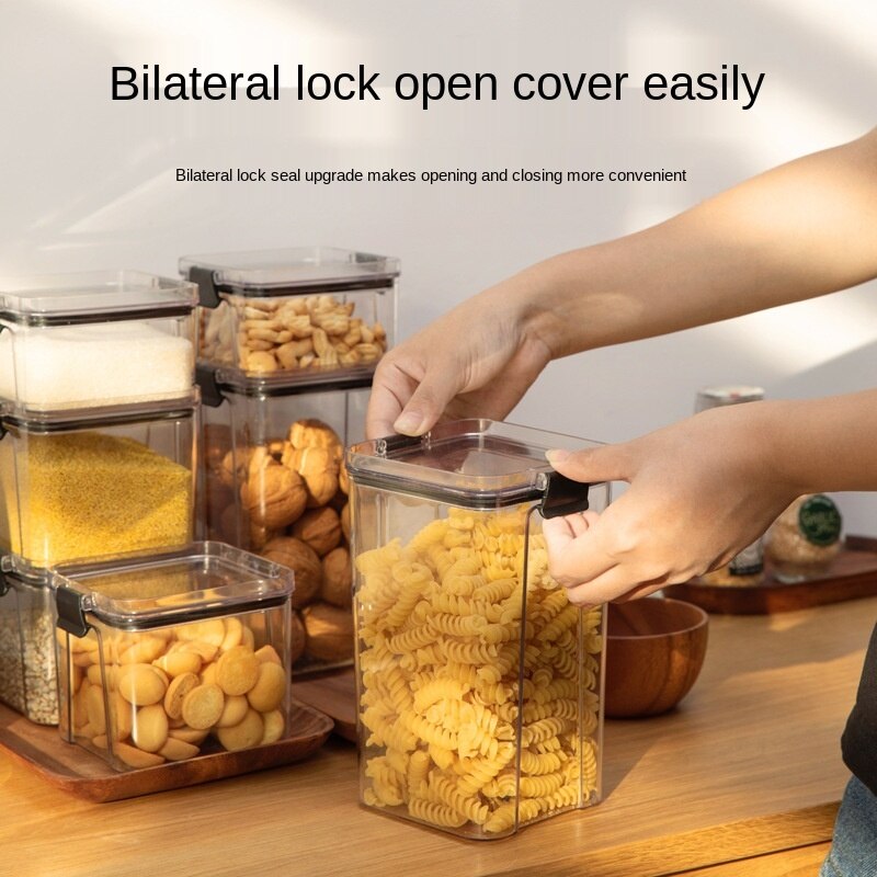 Container Voedsel 460Ml-1800Ml Voedsel Container Plastic Keuken Koel... – Vicedeal