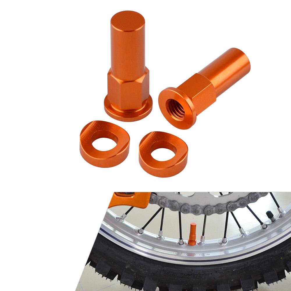 Schmutz Grube Fahrrad 8x 1,25mm Reifen Luft Klemme Schraube Felge sperren murmeln Abstandshalter Ventil Stengel Deckel für Honda Yamaha suzuki Kawasaki KTM SX F EXC F