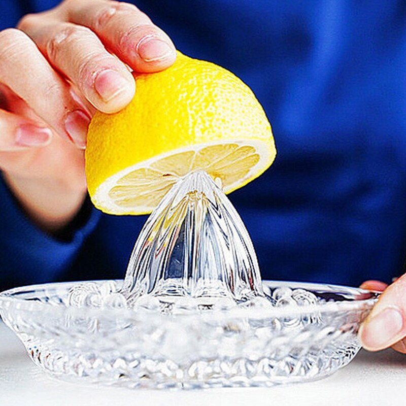 Glass Manual Juicer Citrus Fruit Juicer Kitchen Orange Lime Lemon Squeezer Fruit Press Juice Machine Fruit Extractor