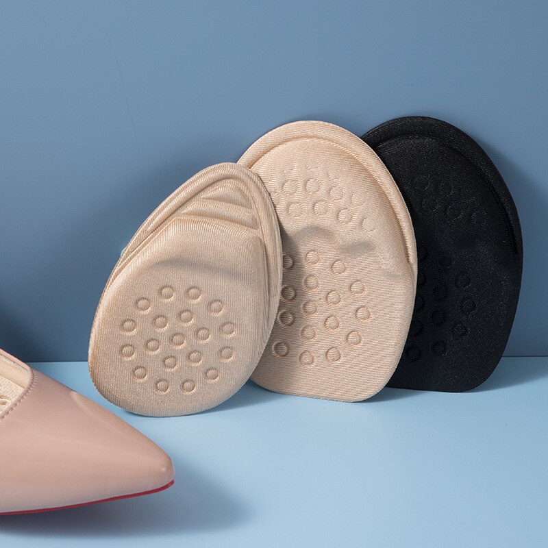 1 paar Einlegesohlen für Schuhe Einsätze Vorfuß Einsatz Sohle Kissen Reduzieren Schuh Größe Füllstoff Frau High Heels Schmerzen Relief Schuh pads