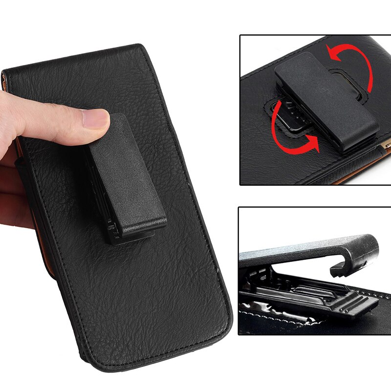 Für AGM A8 A9 Gürtel Clip Halfter Luxus Leder Telefon Tasche Tasche Für Archos Sauerstoff 68XL