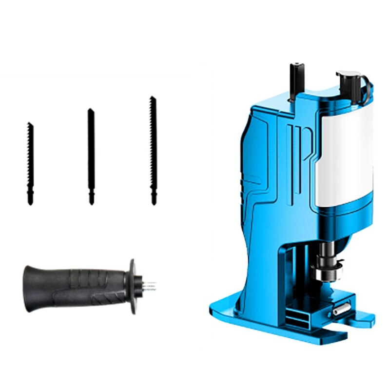 Portable Reciprocating Saw Conversion Head Electric Drill Adapter Metal Cutter Machine Attachment with Saw Blades: Gold