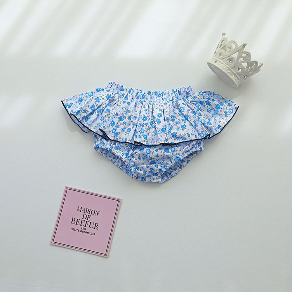 Melario Zomer Bloemenprint Meisjes Rok Shorts Voor Kinderen Kleding Rok-Broek Kinderen Tutu Shorts Losse Been Broek Baby kleding