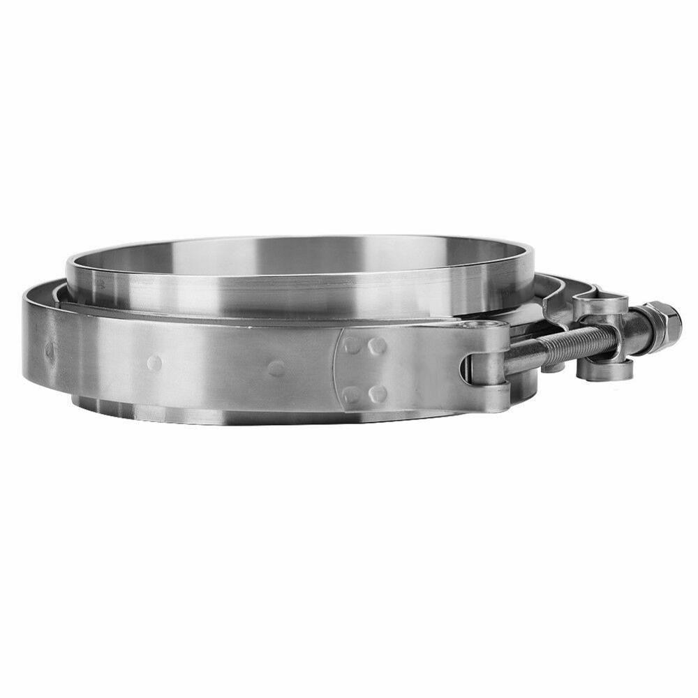 304 Stainless Steel Car Vband Clamp 2 2.5 3 3.5 Inch 3 V band clamp 76mm Exhaust Flange Pipe Clamp 2.25“ 2" 2.5" 3" V-band