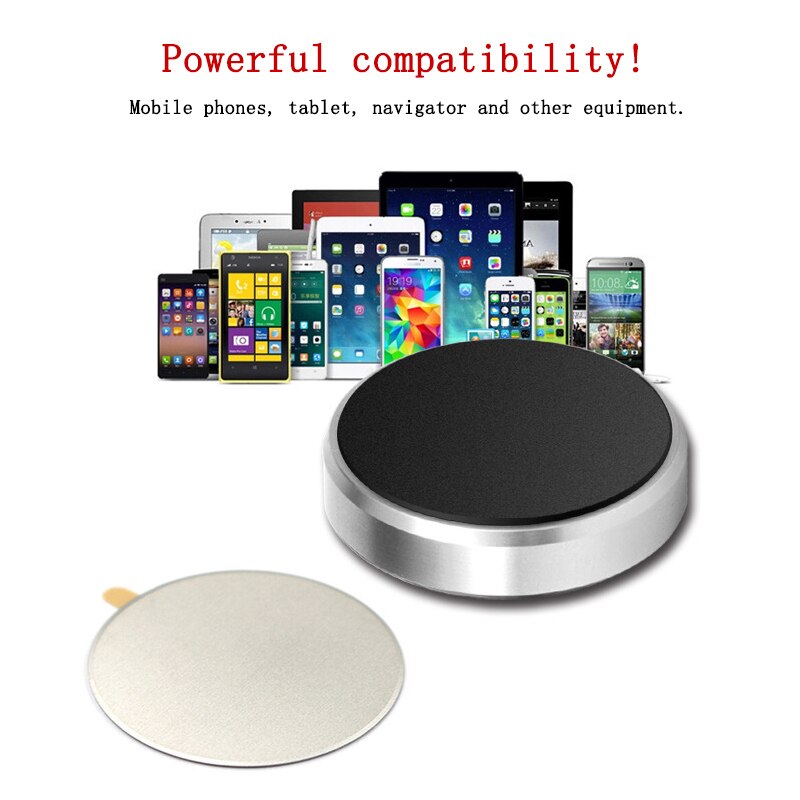 Soporte magnético para teléfono móvil, soporte Universal para salpicadero de coche, pegatina de imán de pared