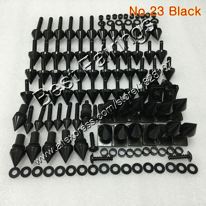 Fairing bolts full screw kit For SUZUKI GSXR600 GSXR750 06 07 GSXR 600 750 K6 GSX R600 R750 2006 2007 Complete Body screws Nuts