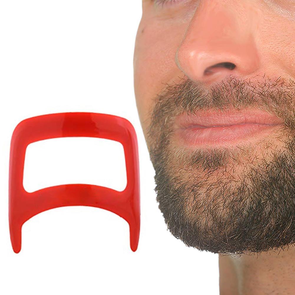 Baard Styling Sjabloon Tools Voor Mannen Scheren Vormgeven Template Baard Stijl Kam Baard Shaping Tool Haar Knippen Grooming Kit