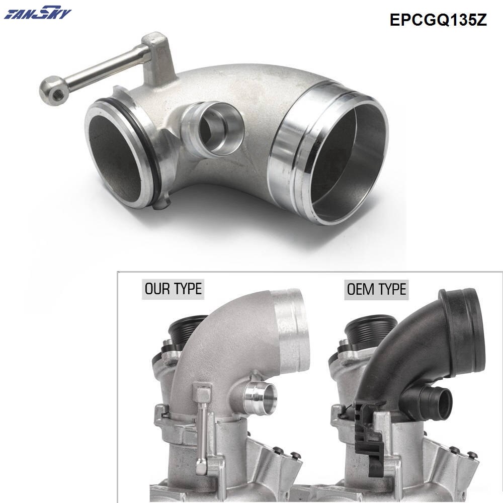 TANSKY Intake Turbo Inlet Elbow Tube Performance Turbocharger Hose For